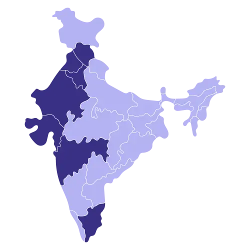 transport service map india