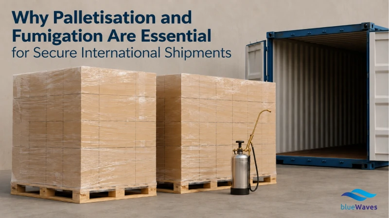 Why Palletisation and Fumigation Are Essential for Secure International Shipments