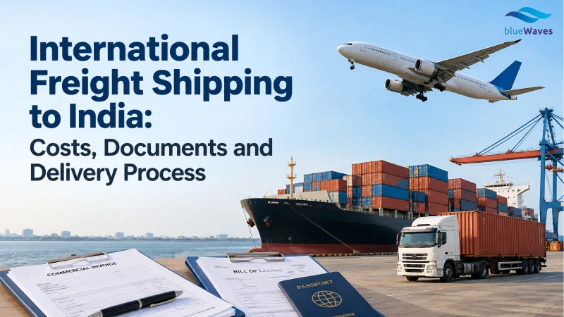 International Freight Shipping to India: Costs, Documents and Delivery Process